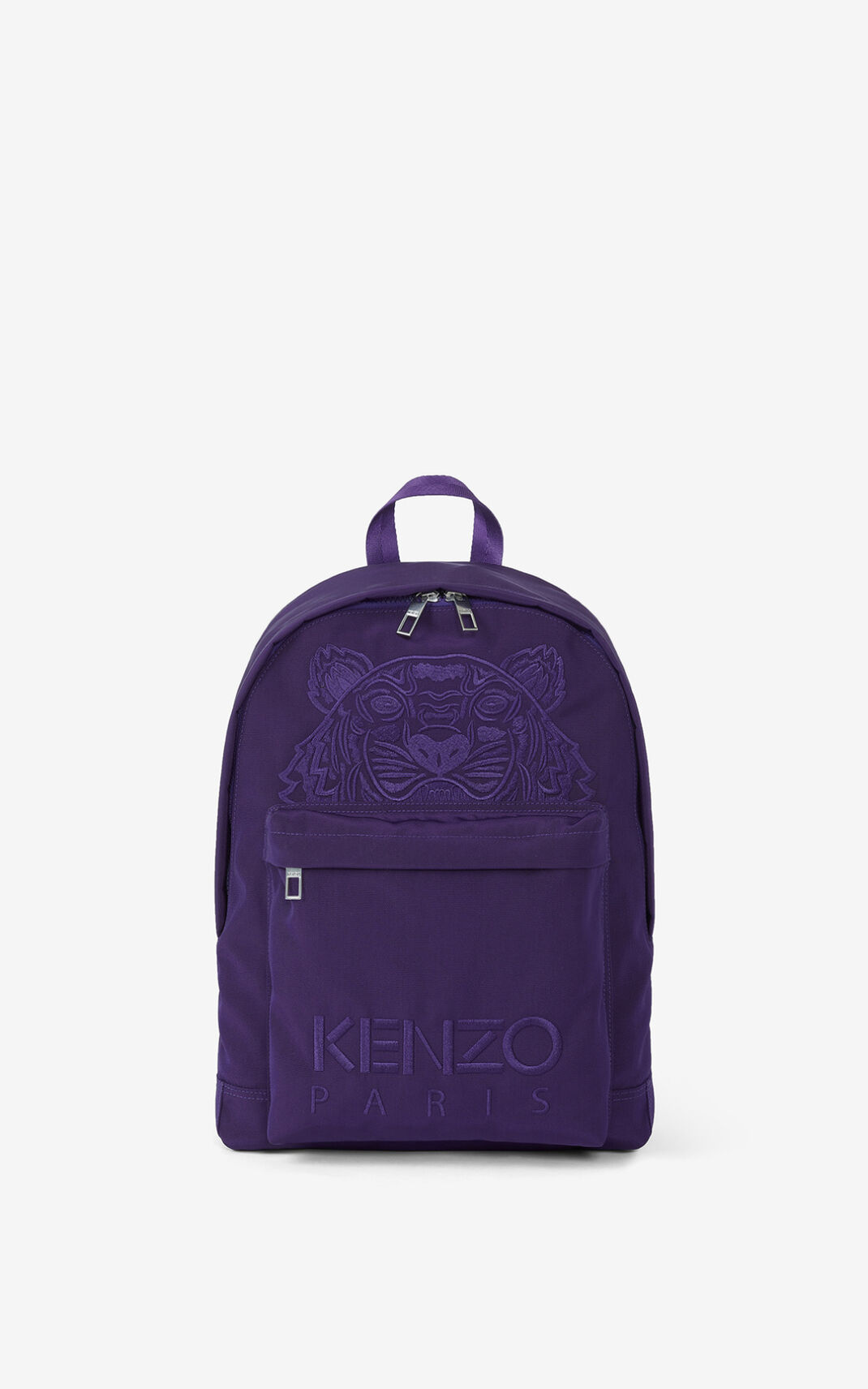 Mochila Kenzo Lona Kampus Tiger Feminino - Roxo | 216FTPBUS